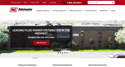 Desktop Screenshot of normanequipment.com