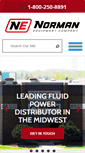 Mobile Screenshot of normanequipment.com