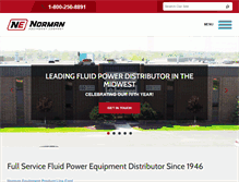 Tablet Screenshot of normanequipment.com